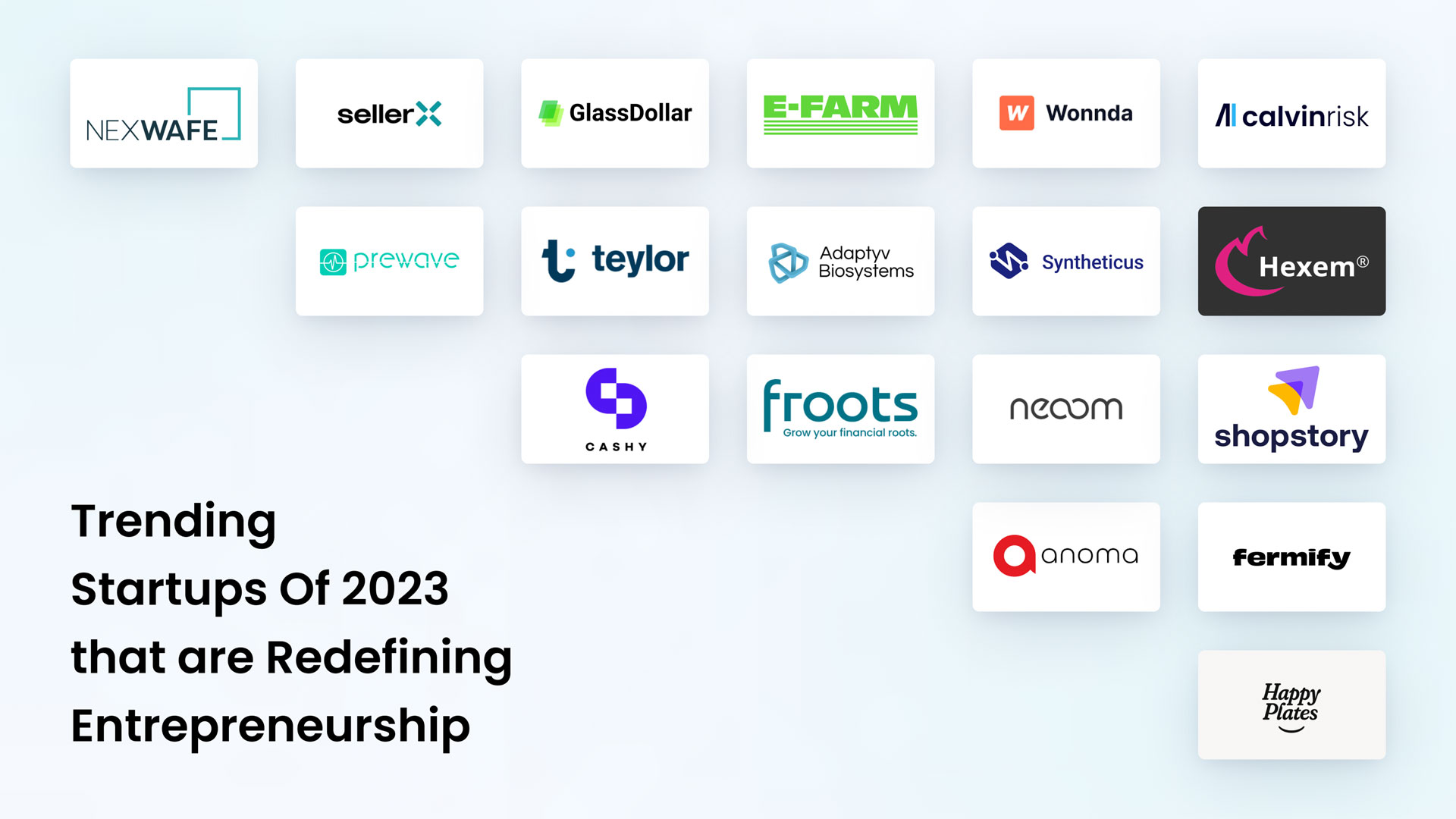Trending Startups Of 2023 that are Redefining Entrepreneurship
